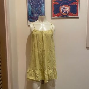 Yellow doll dress